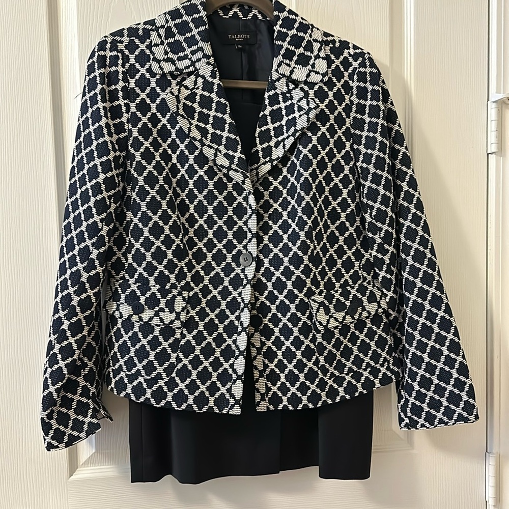 Talbots Suiting 16p jacket and skirt